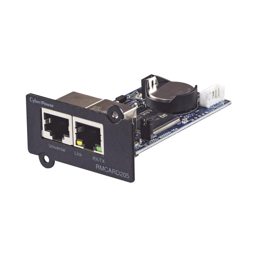 Tarjeta de Administración Remota para UPS CyberPower Modelos PR, OL y OR hasta 5 kVA y PDUs con Tarjeta de Expansión
