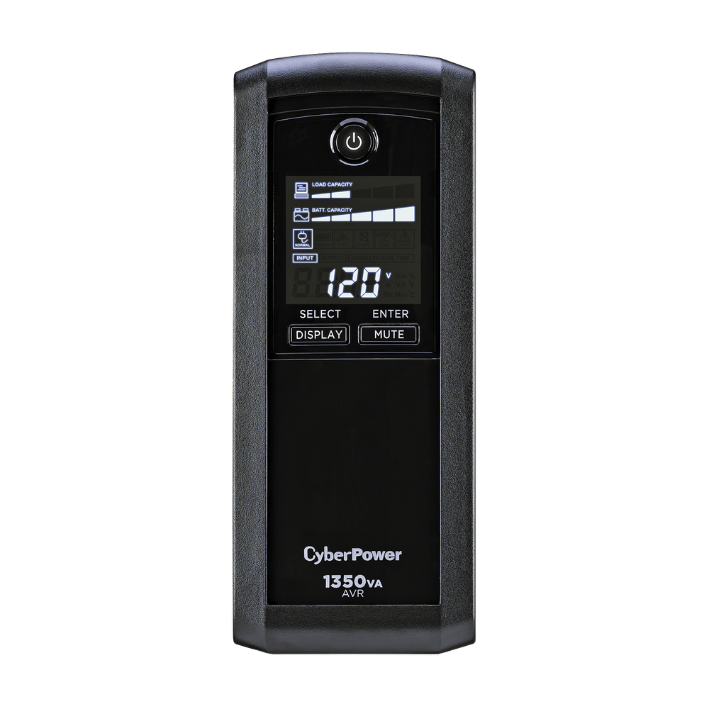 UPS de 1350 VA/815 W, Topología Línea Interactiva, Entrada 120 Vca NEMA 5-15P, Tipo Mini Torre, Con 10 Tomas NEMA 5-15R - Image 2