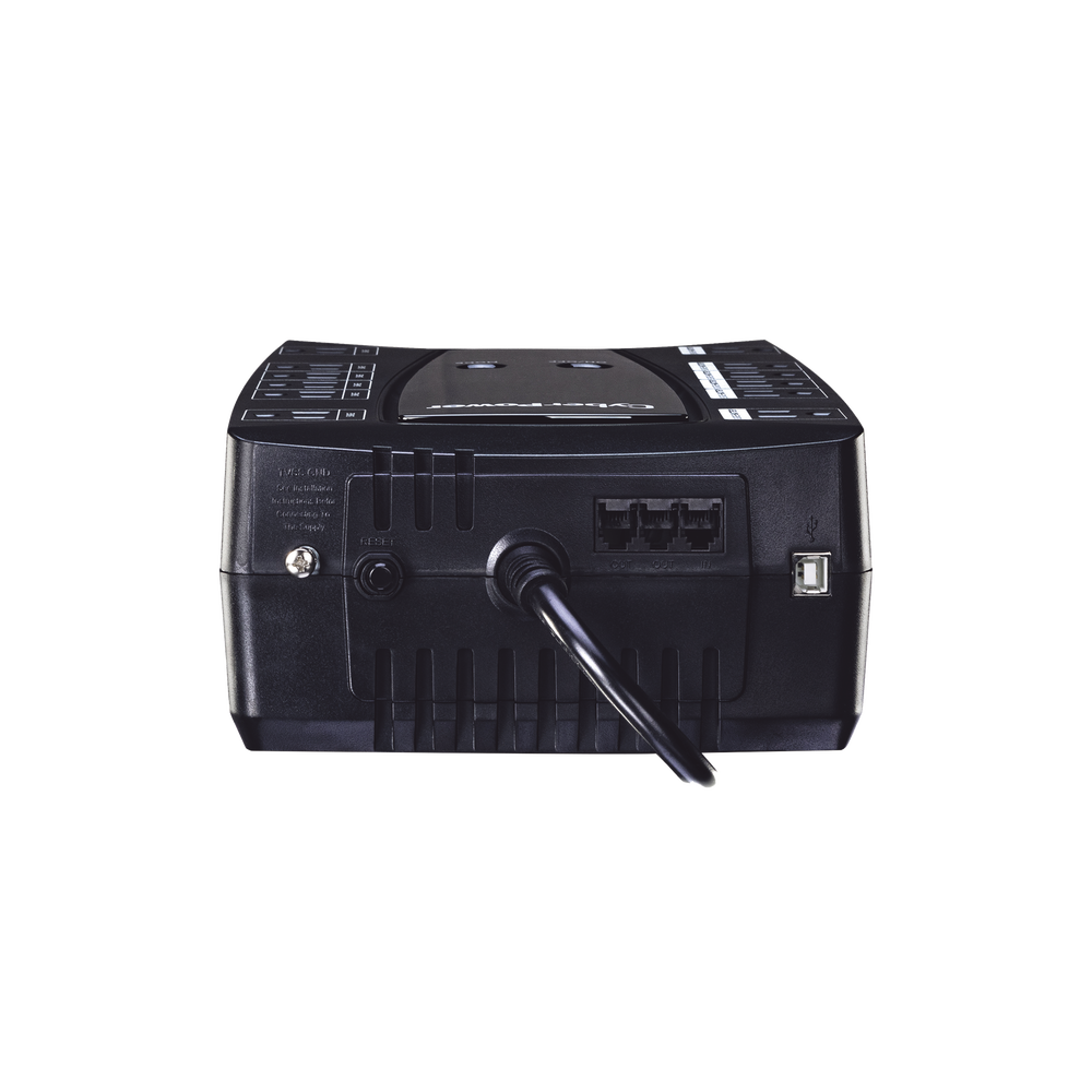 UPS de 900 VA/480 W, Topología Línea Interactiva, Entrada 120 Vca NEMA 5-15P, Tipo Gabinete Compacto, Con 12 Tomas NEMA 5-15R - Image 3