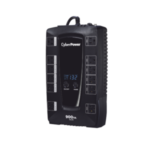 UPS de 900 VA/480 W, Topología Línea Interactiva, Entrada 120 Vca NEMA 5-15P, Tipo Gabinete Compacto, Con 12 Tomas NEMA 5-15R