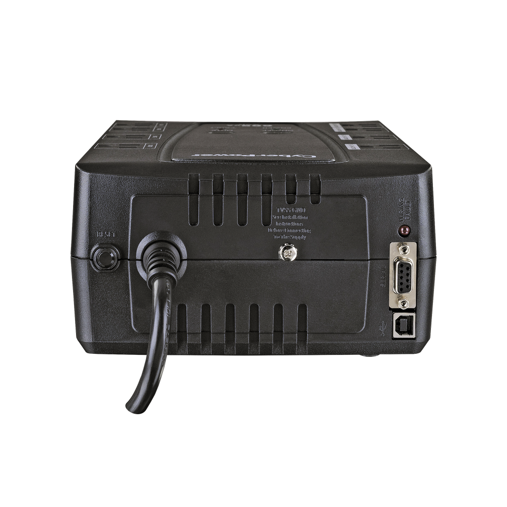 UPS de 825 VA/450 W, Topología Línea Interactiva, Entrada 120 Vca NEMA 5-15P, Tipo Gabinete Compacto, Con 8 Tomas NEMA 5-15R - Image 3