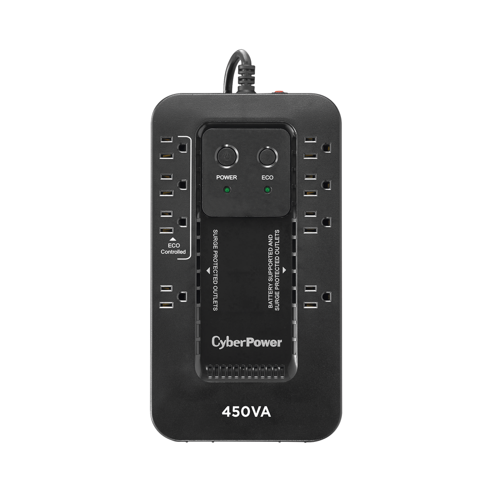UPS de 450 VA/260 W, Topología Standby con Modo Ahorrador ECO, Entrada 120 Vca NEMA 5-15P, Con 8 Tomas NEMA 5-15R - Image 7