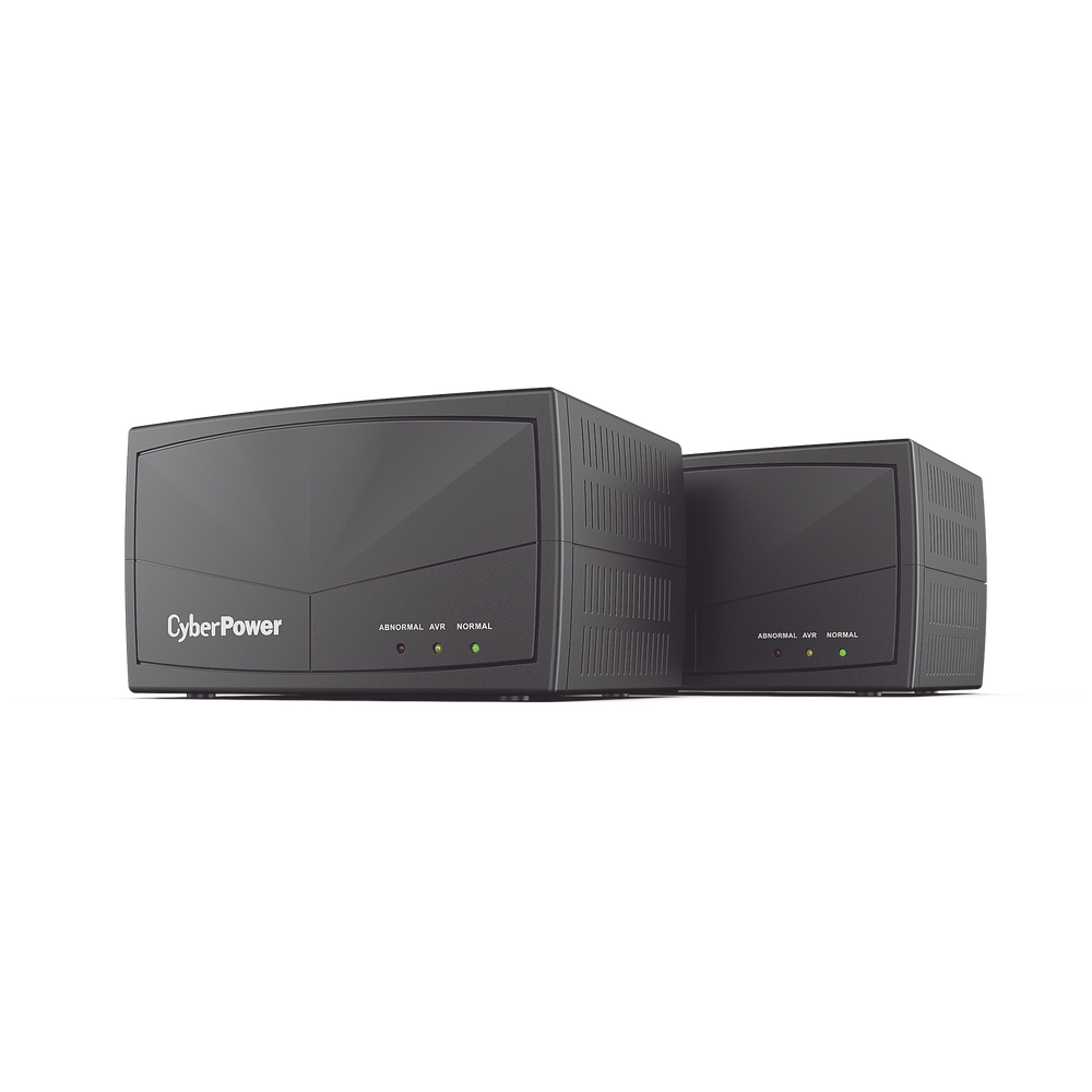 Regulador De Voltaje de 1500VA/750W, Entrada NEMA 5-15P, Con 8 Salidas NEMA 5-15R y Supresión de Picos a 245 Joules