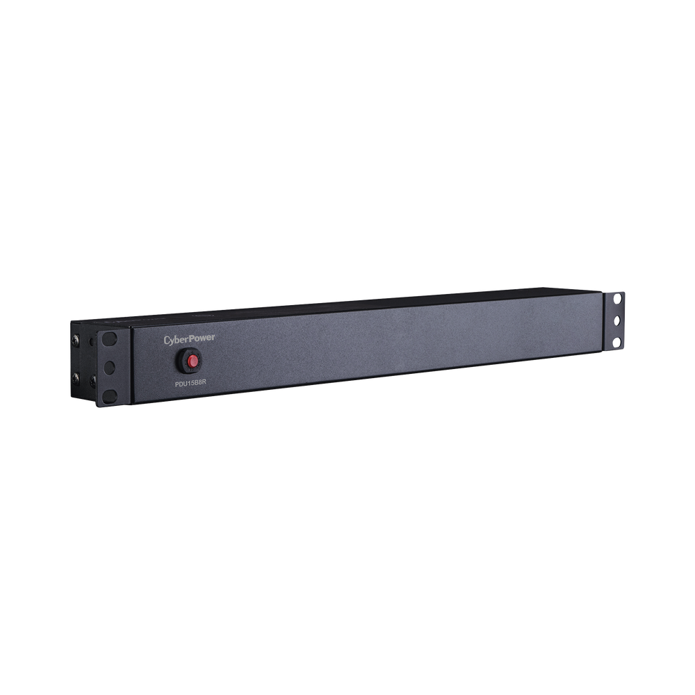 PDU Básico Para Distribución de Energía, Con 8 Tomas NEMA 5-15R Traseras, 1UR, 15 Amp, 120 Vca - Image 3