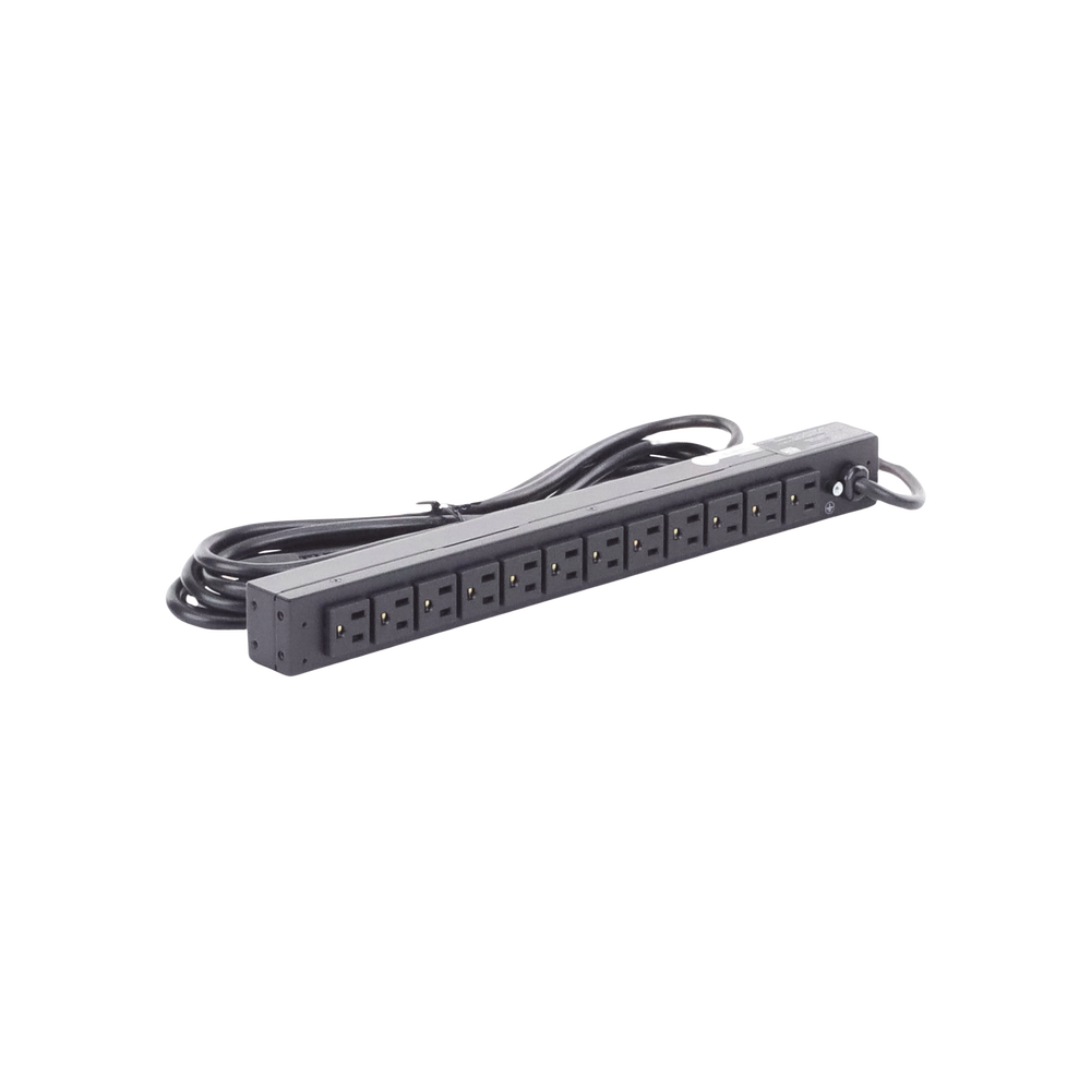 PDU Básico Para Distribución de Energía, Con 12 Tomas NEMA 5-15R Traseras, 1UR, 15 Amp, 120 Vca - Image 7