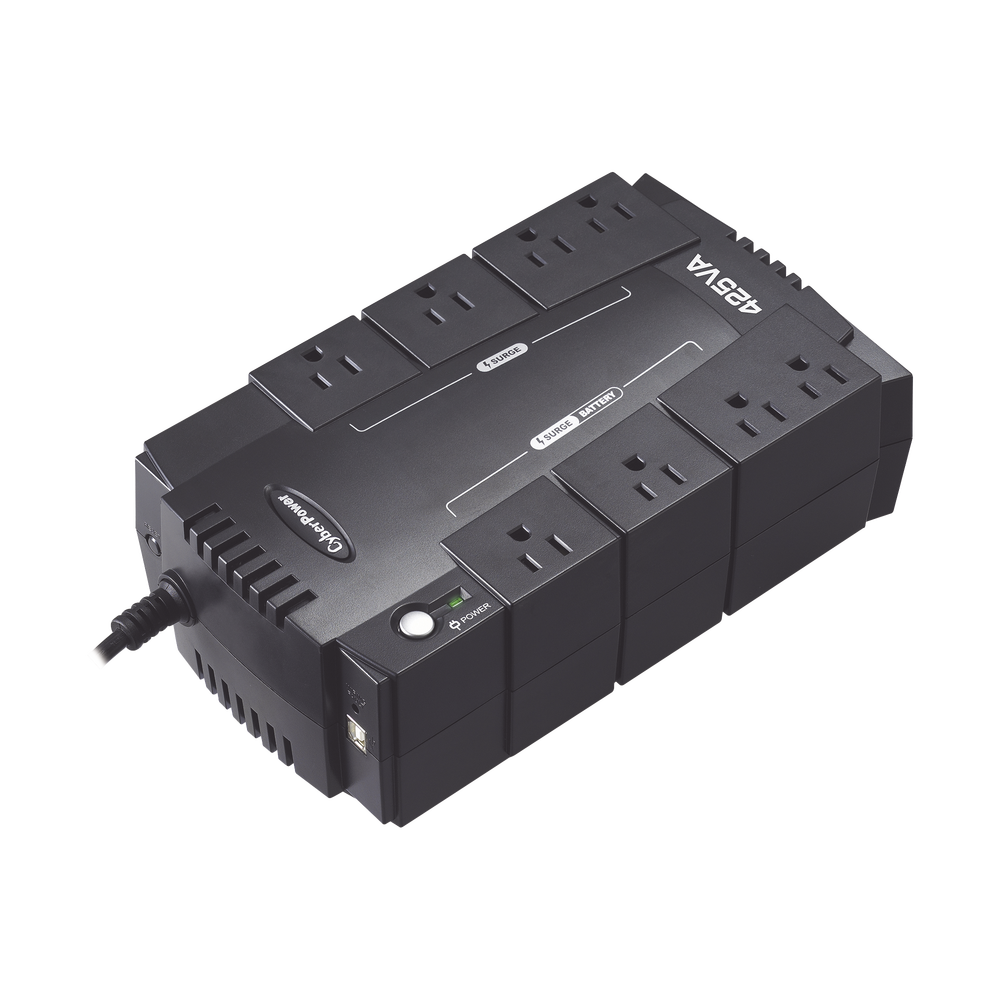 UPS de 425 VA/255 W, Topología Standby, Entrada 120 Vca NEMA 5-15P, Tipo Gabinete Compacto, Con 8 Tomas NEMA 5-15R - Image 2