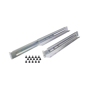 Kit de Rieles Para Racks de 4 Postes, Para UPS de 1 a 3 UR, Profundidad Ajustable, Soporte de Peso de 104.78 Kg