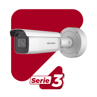 Bala IP 4 Megapixel / Lente Mot. 2.7 a 13.5 mm / 60 mts IR EXIR / Exterior IP67 / IK10 / Anticorrosivo / WDR 120 dB / PoE + / Micro SD / 4 Analíticos: AcuSense, Deteccion Facial, Conteo de Personas por Cruce y Zona - Image 3