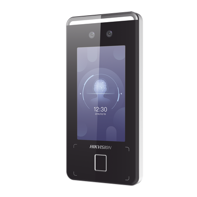 Terminal Min Moe WiFi de Reconocimiento Facial ULTRA RÁPIDO (Exterior IP65) / Hasta 1.5 mts en lectura / Soporta P2P Hik-Connect / 3,000 Usuarios /QR y Videoportero (ambientes de bajo ruido) - Image 3