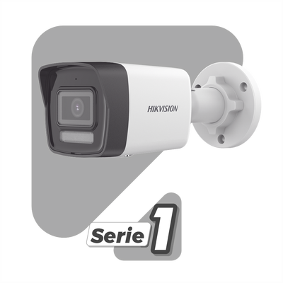 Bala IP 2 Megapixel / Lente 2.8 mm / Dual Light (30 mts IR + 20 mts Luz Blanca) / Micrófono Integrado / ACUSENSE Lite / Exterior IP67 / H.265+ / PoE / ONVIF - Image 4