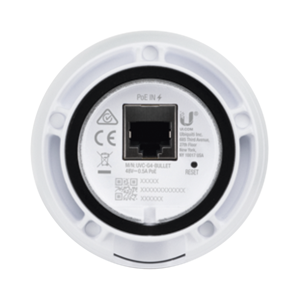 Cámara IP UniFi G4 Bullet resolución 4 MP (1440p) para interior y exterior, con micrófono incorporado, vista día y noche, PoE 802.3af - Image 2