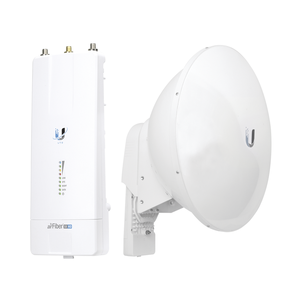 Airfiber Kit AF5X-HD con Antena Fiber 23 dBi Slant-45