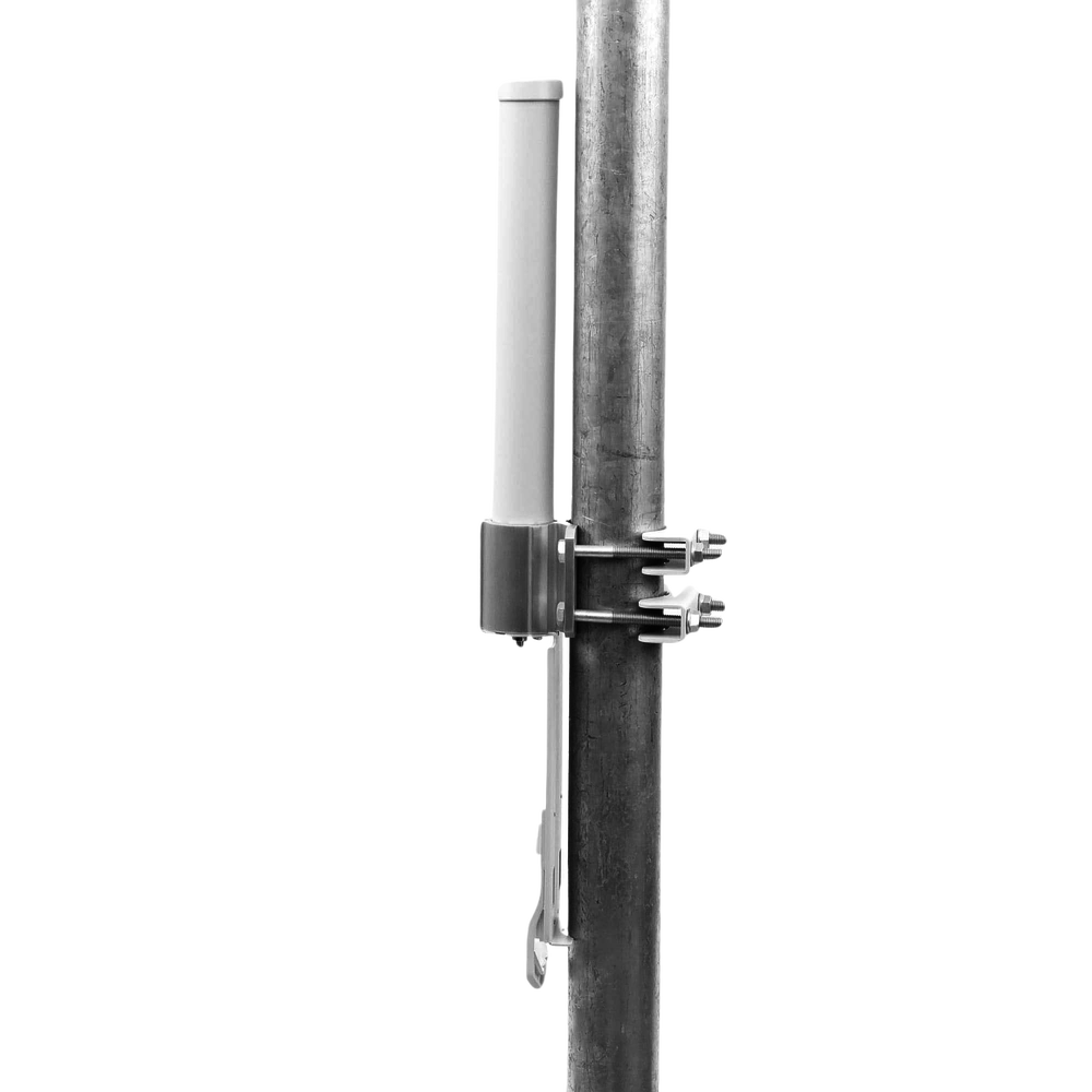 Antena omnidireccional, potente cobertura de 360°, doble polaridad MIMO 2x2, frecuencia 5 GHz (5.45-5.85 GHz) de 10 dBi - Image 4
