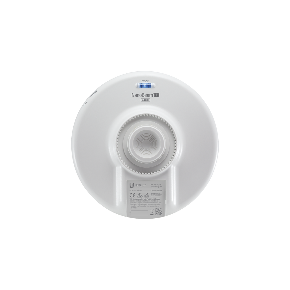 NanoBeam airMAX AC CPE hasta 330 Mbps, 2 GHz (2412 - 2472 MHz) con antena integrada de 13 dBi - Image 3