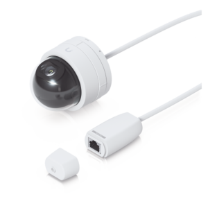 Cámara IP UniFi G5 Domo Ultra, de bajo perfil para interior, 2K (4MPX), ángulo amplio 102.4°, visión nocturna IR hasta 20 mts, detección de eventos, para pared o techo