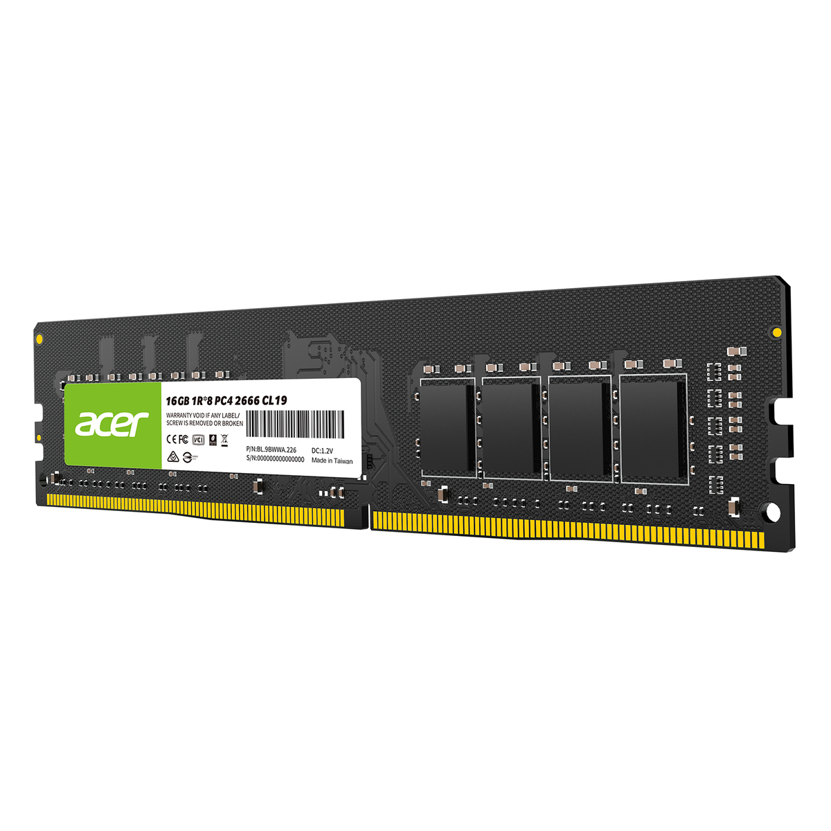 Memoria RAM Acer UD100 Black DDR4, 2666MHz, 16GB, CL19 - Image 3