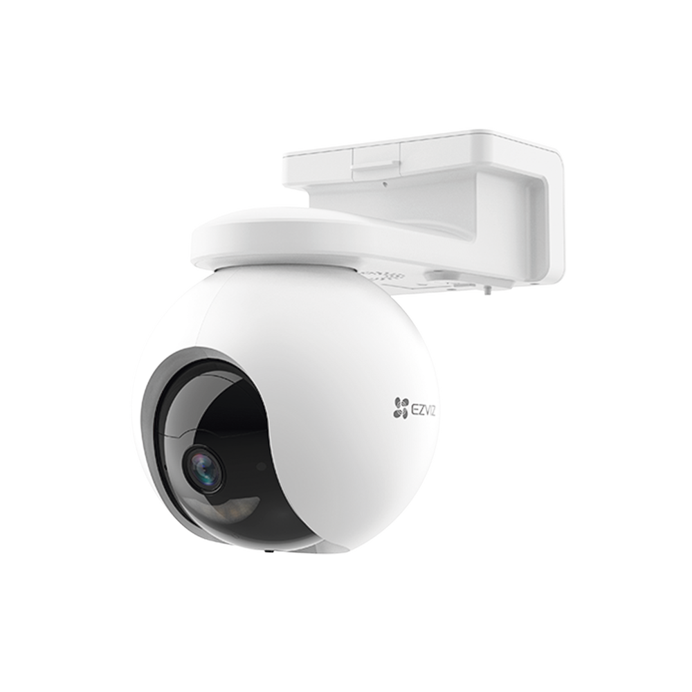 Cámara PT Wi-Fi / 2K Plus (4 MP) / Batería Recargable 10,400 mAh / Cobertura 360° / Visión Nocturna a Color / Audio Bidireccional / Detección Humana Inteligente / Almacenamiento 32 GB eMMC / IP65