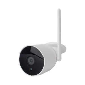 Cámara Bala IP / 2MP / WiFi / Audio Bidireccional / Lente 4 mm / Visión Nocturna / IP65 / Almacenamiento en MicroSD hasta 256 GB