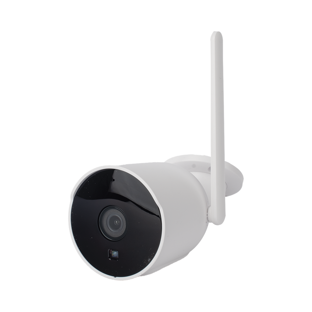 Cámara Bala IP / 2MP / WiFi / Audio Bidireccional / Lente 4 mm / Visión Nocturna / IP65 / Almacenamiento en MicroSD hasta 256 GB