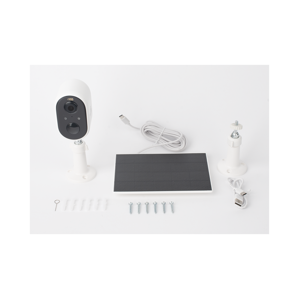 Cámara IP de Batería / 3MP / WiFi / Visión Nocturna a Color 8 m / Audio Bidireccional / Detección PIR y de Humanos / Batería 5200 mAh / IP65 / Lente 3.3 mm - Image 4