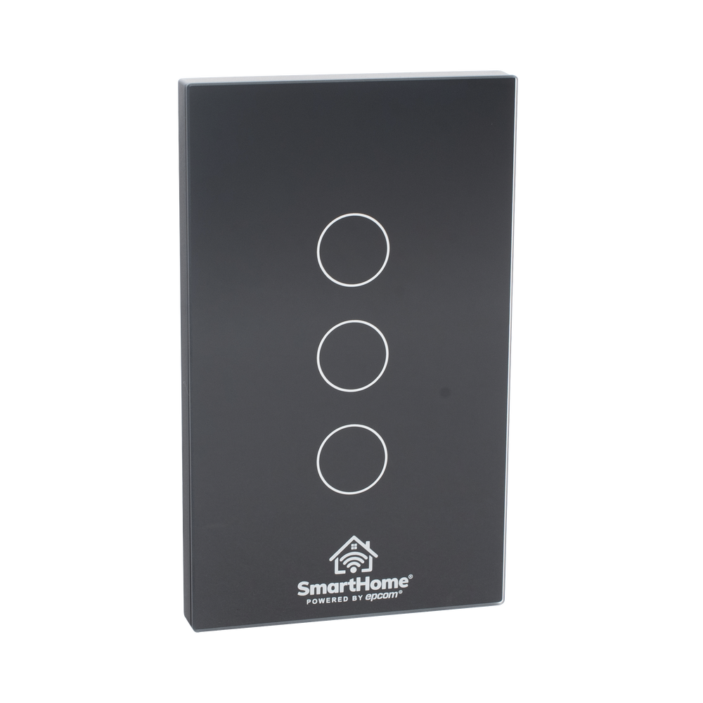 Apagador Inteligente Wi-Fi / 3 Regresos / Panel de Vidrio Templado / Control por App y Voz / Compatible con Alexa y Google Home / 800 W por Regreso / 100–250 V - Image 2