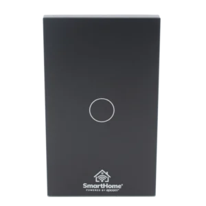 Apagador Inteligente WiFi / 1 Gang / Control de 1 Regreso / Panel de Vidrio Templado / Compatible con Alexa y Google Home / 800W / 100–250V