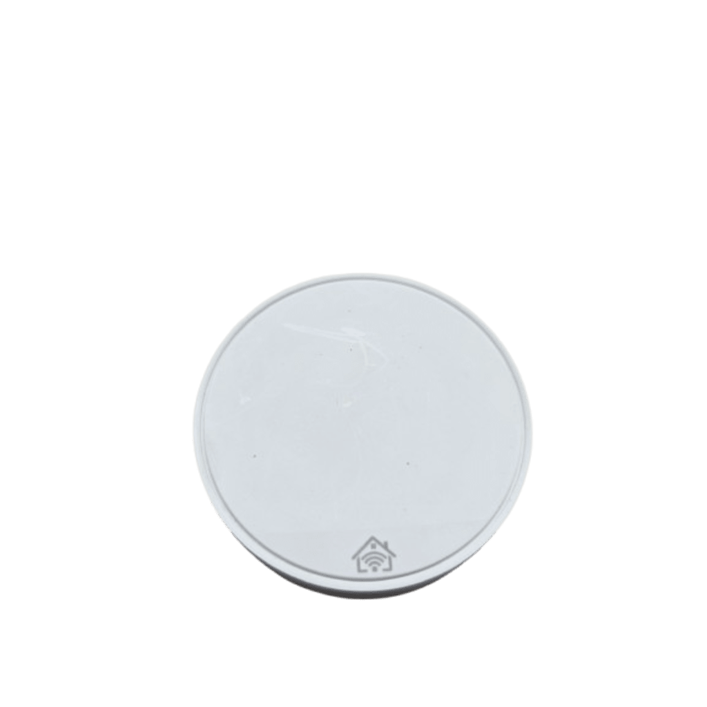 Sensor de Detección de Derrames de Agua / Tecnología Inalámbrica ZigBee / Diseño Compacto y Discreto / Compatible con Sistemas de Automatización / Instalación Rápida