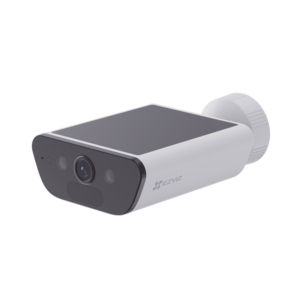 Cámara de Seguridad Solar EZVIZ / Modelo CS-CB5/4K / Resolución 4K / Visión Nocturna a Color / Detección por IA / Audio Bidireccional / Batería de 10,400 mAh / Panel Solar Integrado / Wi-Fi 6 / IP65