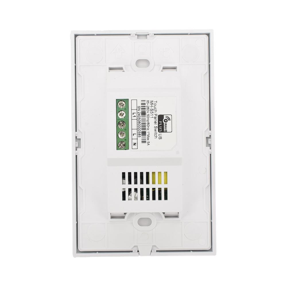 Interruptor Táctil MHS511 / Z‑Wave / 2 Botones / 100‑240 V / Control Iluminación - Image 2