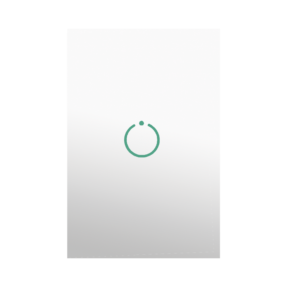 Interruptor Táctil MHS511 / Z‑Wave / 2 Botones / 100‑240 V / Control Iluminación