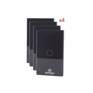 Kit SH411W4K / 4 Interruptores Wi‑Fi / 100‑240 V / Alexa & Google