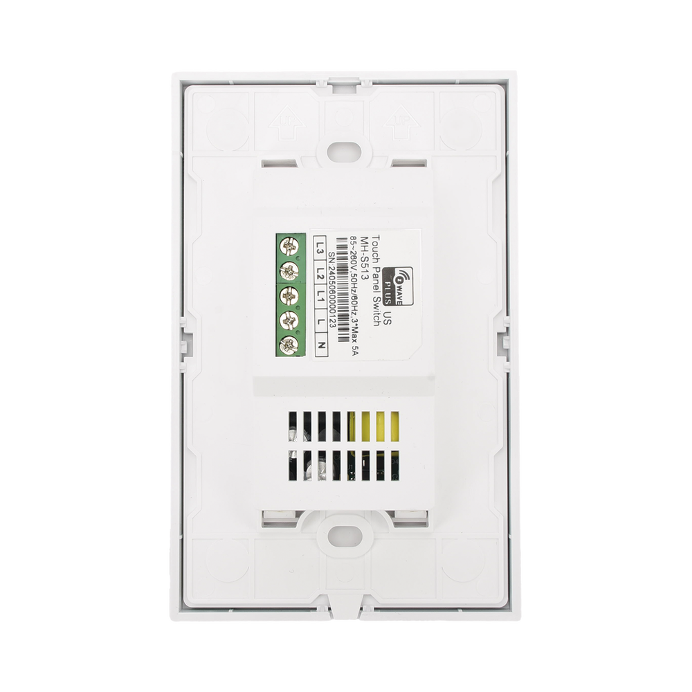 Interruptor Z‑Wave MHS513 / Panel Táctil / 3 Botones / 100‑240 V - Image 2