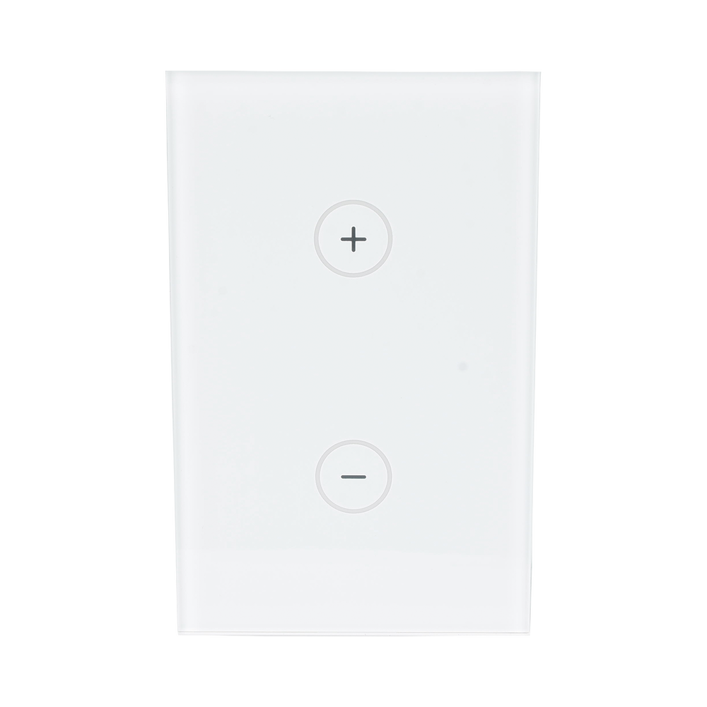 Interruptor Z-Wave Plus MHDT511 / Panel Táctil / 2 Botones / Atenuador LED / 85–260 V