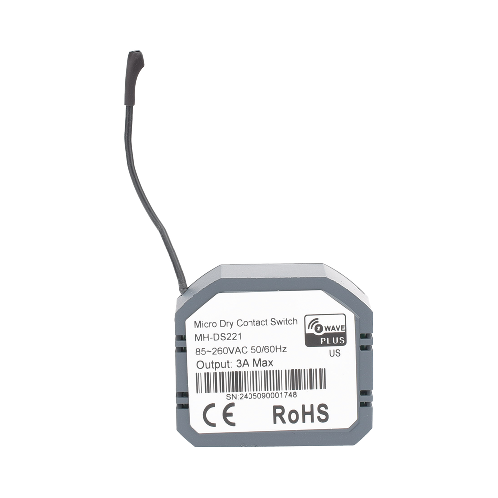 Módulo Z‑Wave MHDS221 / On‑Off + Contacto Seco / AC85‑260 V - Image 3