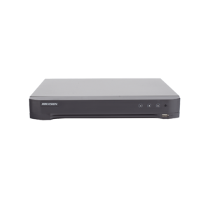 DVR 8 Canales TURBOHD + 8 Canales IP / 8 Megapixel (4K) / Audio de dos vías por Coaxitron / ACUSENSE / Reconocimiento Facial / 1 Bahía de Disco Duro / Salida de Video en 4K / H.265+