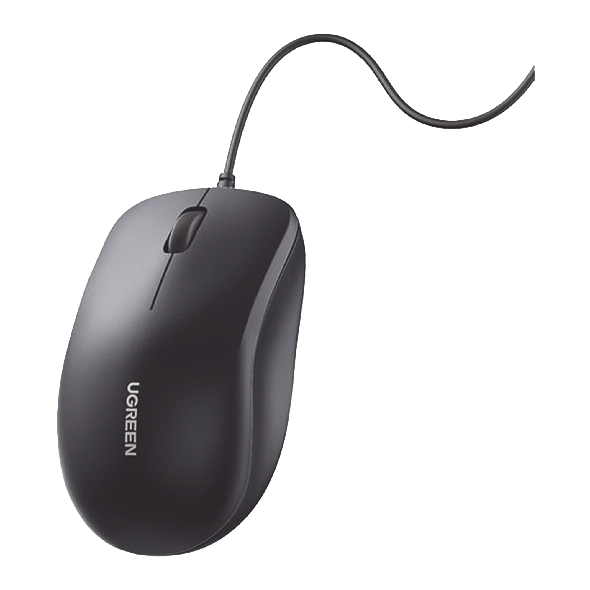 Mouse Óptico USB UGREEN 90789 / 1200 DPI / 3 Botones / Diseño Ergonómico Silencioso / Cable de 1.5 m / Compatible con Windows MacOS Linux DVR y NVR - Image 2