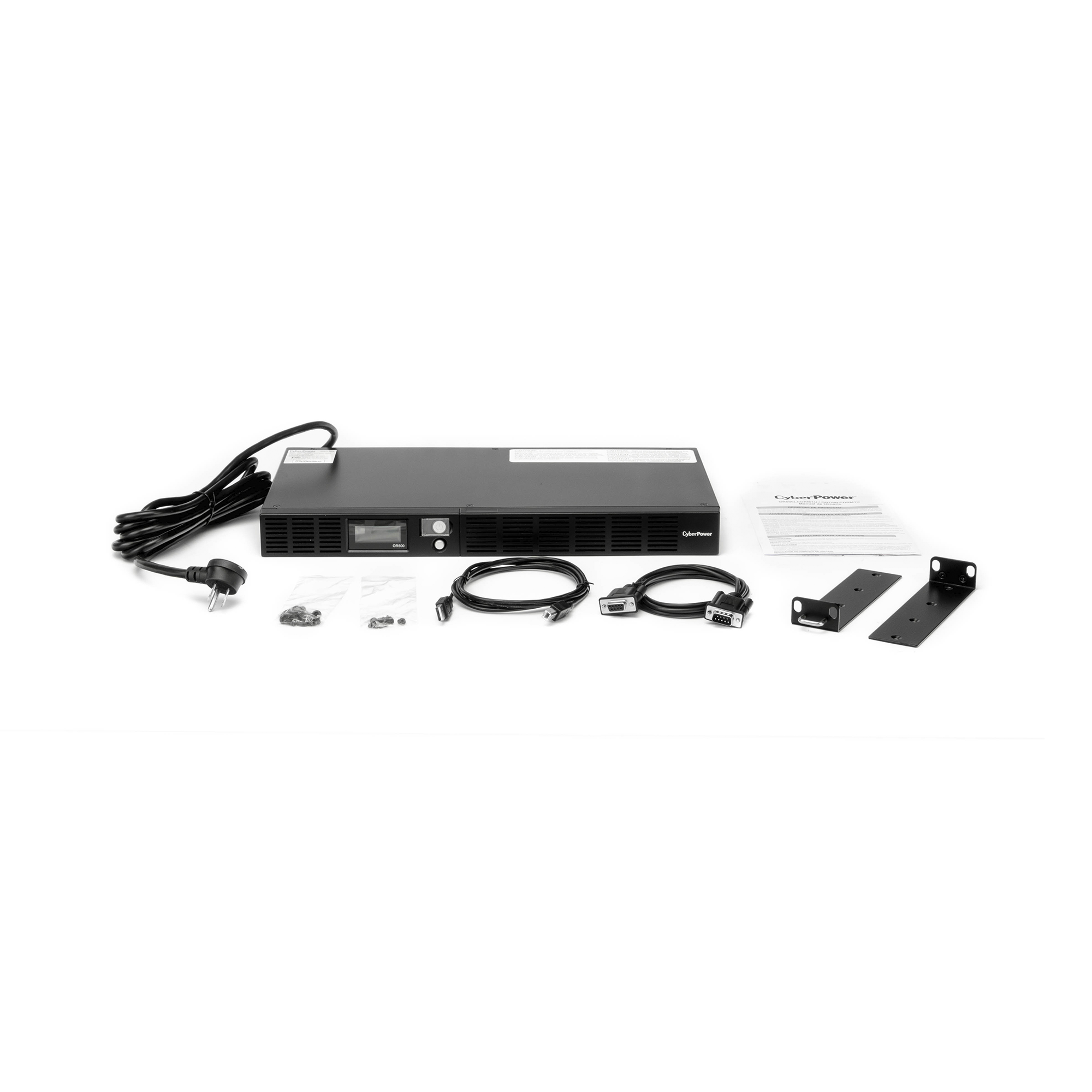 UPS CyberPower OR500LCDRM1UA / 500 VA 300 W / Línea Interactiva / Rack 1U / LCD / 6 Tomas NEMA 5-15R - Image 5