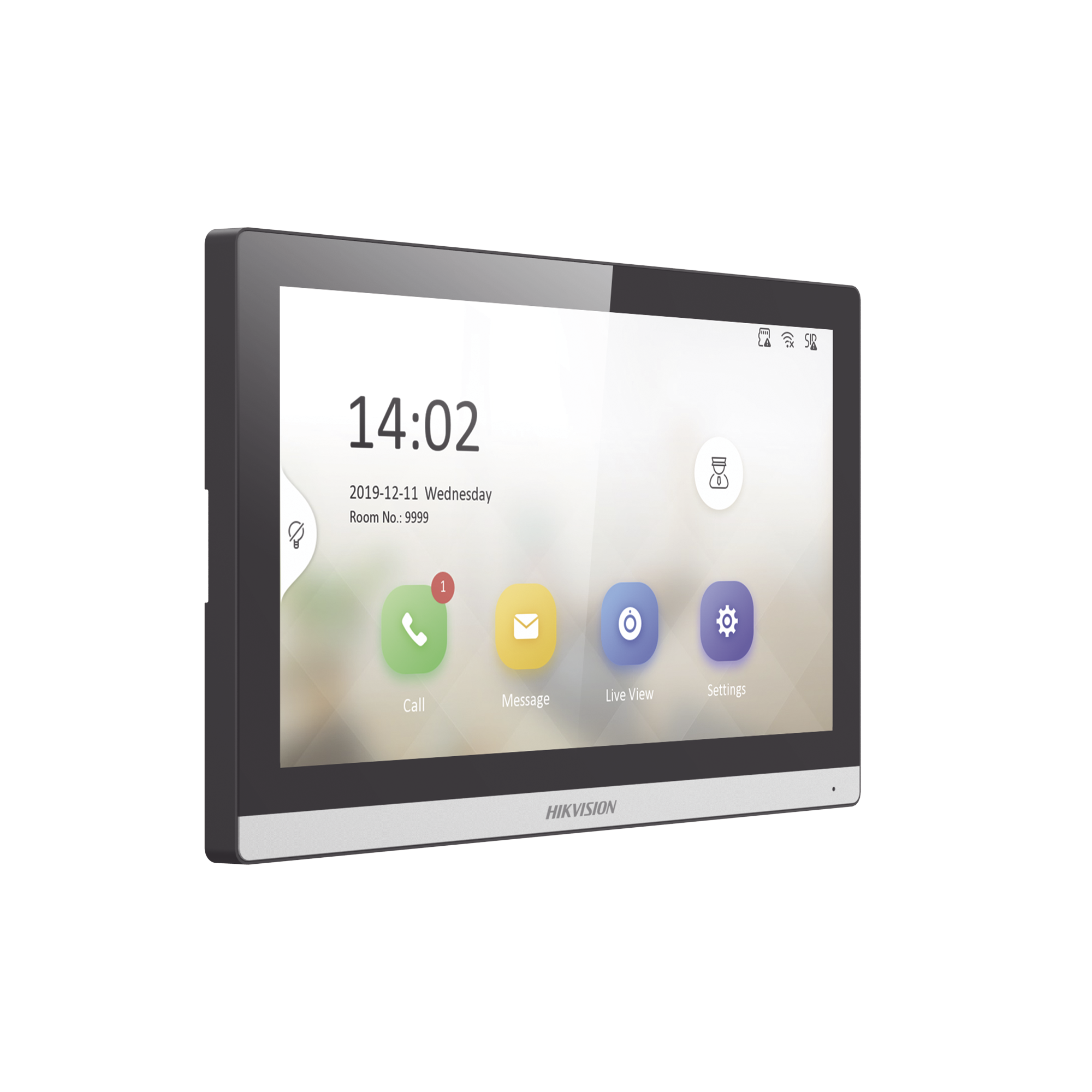 Monitor IP WiFi Touch Screen 7 para Videoportero IP / Vídeo en Vivo / PoE Estándar / Apertura Remota / Llamada Entre Monitores / Audio bidireccional / Borde slim - Image 2