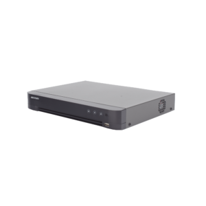 DVR 8 Canales TURBOHD +  8 Canales IP / 8 Megapixel (4K) / Audio por Coaxitron / ACUSENSE / Reconocimiento Facial / 1 Bahía de Disco Duro / Alarmas I/O / Salida de Video en 4K / H.265+