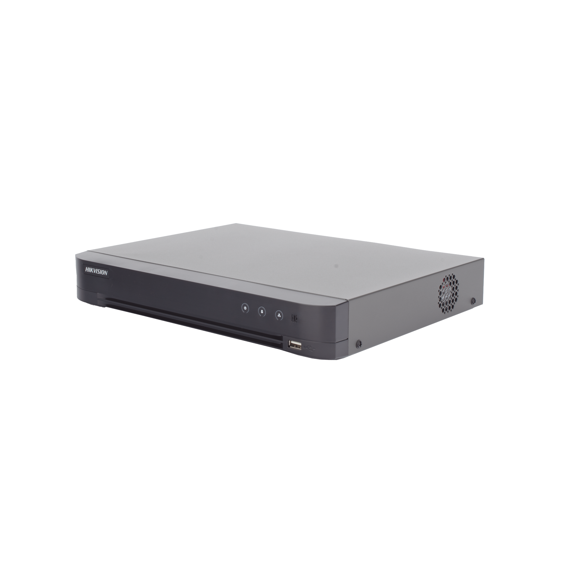 DVR 8 Canales TURBOHD + 8 Canales IP / 8 Megapixel (4K) / Audio por Coaxitron / ACUSENSE / Reconocimiento Facial / 1 Bahía de Disco Duro / Alarmas I/O / Salida de Video en 4K / H.265+