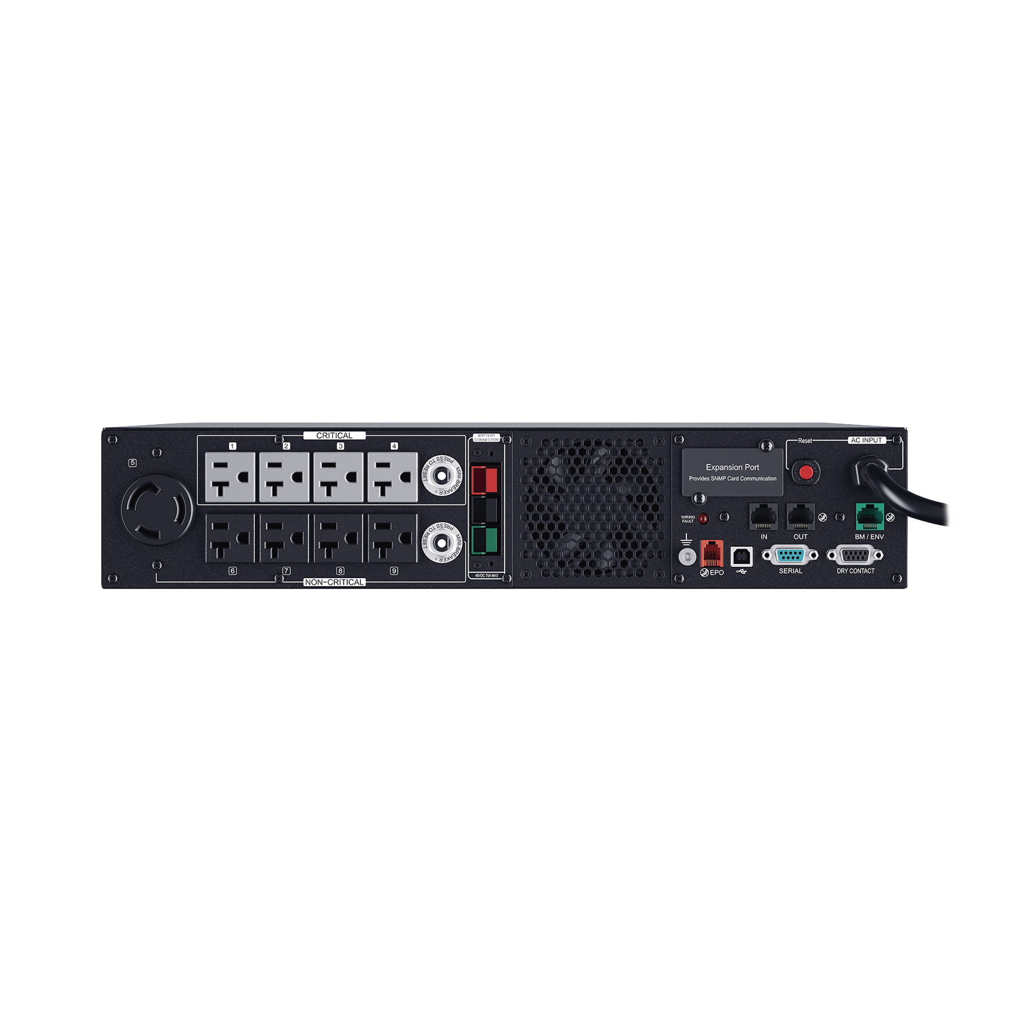 UPS CyberPower PR3000RTXL2U / 3000 VA 3000 W / Línea Interactiva / Onda Senoidal Pura / Rack o Torre 2U / 8 Tomas NEMA 5-20R + 1 L5-30R - Image 2