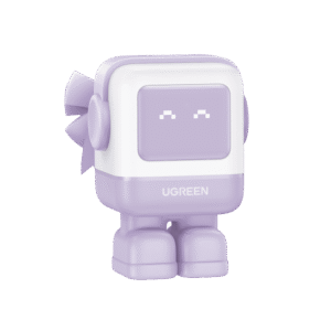 Cargador RobotGaN Serie UNO 65W / 3 Puertos de Carga Rápida / 2 USB-C y 1 USB-A / PD 3.0 y QC 4.0 / Tecnología GaN II / Pantalla LED / Carcasa Ignífuga