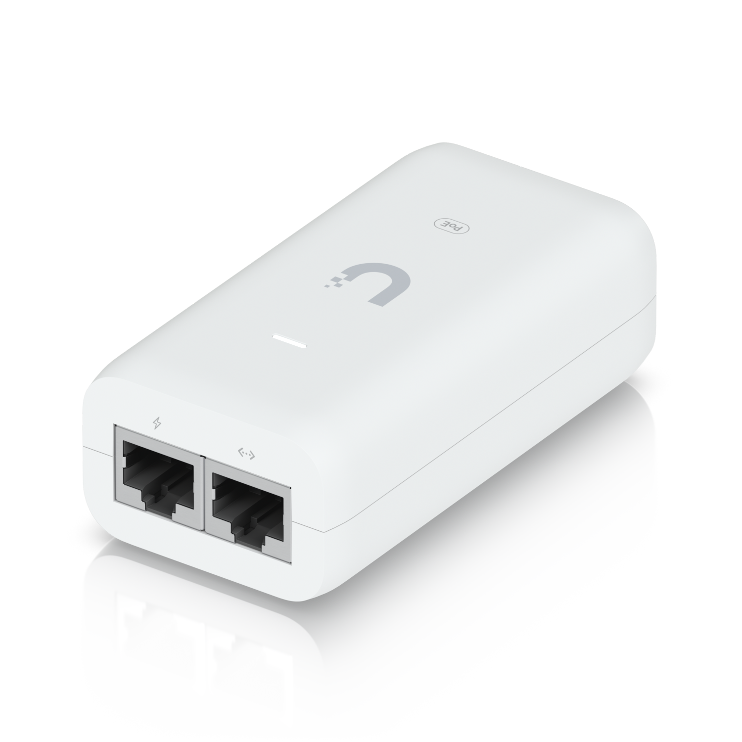 Inyector PoE Ubiquiti UniFi U-POE / 48V DC / 15W / Puerto Gigabit / 802.3af / Protección contra Sobretensiones / Cable AC Incluido / Compatible con Dispositivos UniFi - Image 3
