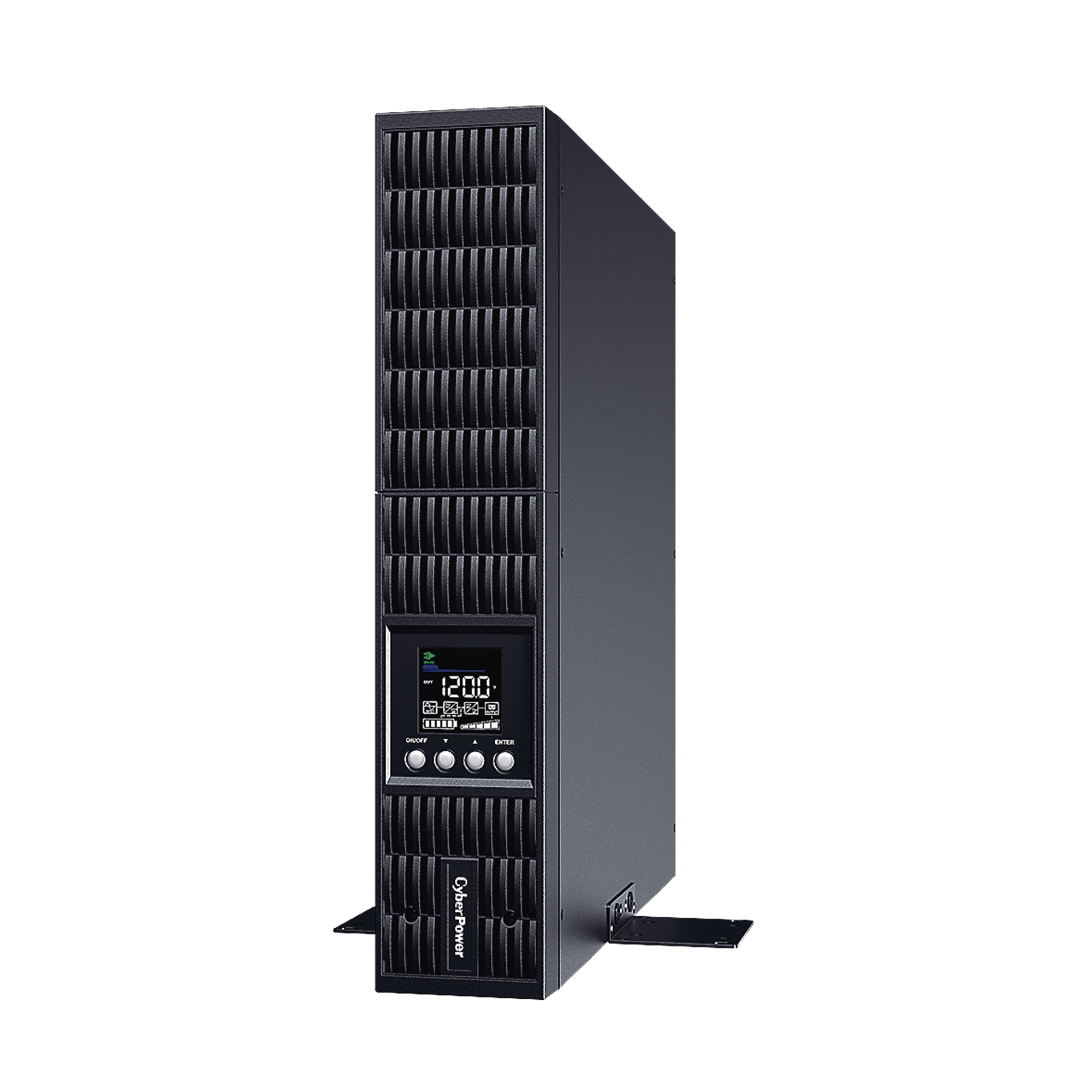 UPS CyberPower OLS2000RT2UA / 2000 VA 1800 W / Doble Conversión Online / Onda Senoidal Pura / Rack o Torre 2U / 8 Tomas NEMA 5-20R