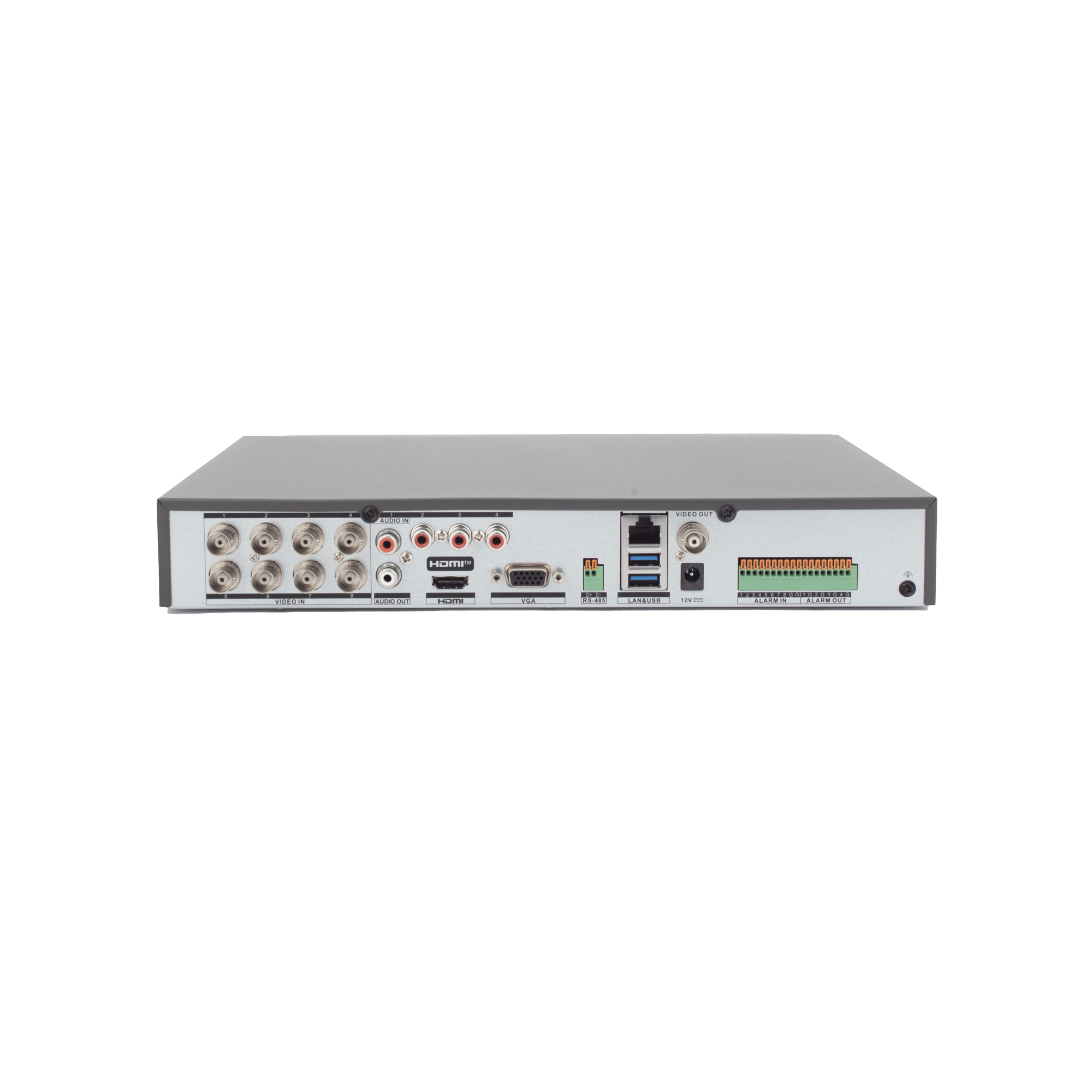 DVR 8 Canales TURBOHD + 8 Canales IP / 8 Megapixel (4K) / Audio por Coaxitron / ACUSENSE / Reconocimiento Facial / 1 Bahía de Disco Duro / Alarmas I/O / Salida de Video en 4K / H.265+ - Image 3