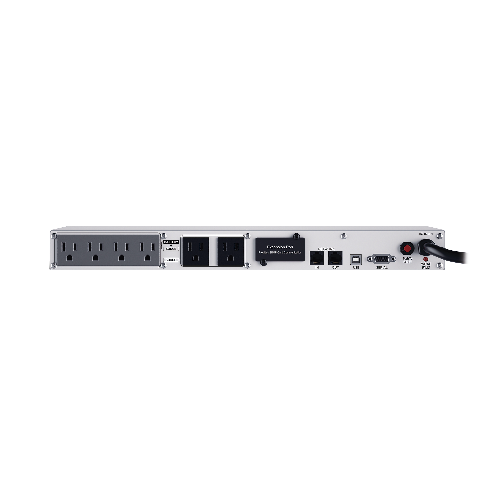 UPS CyberPower OR500LCDRM1UA / 500 VA 300 W / Línea Interactiva / Rack 1U / LCD / 6 Tomas NEMA 5-15R - Image 2
