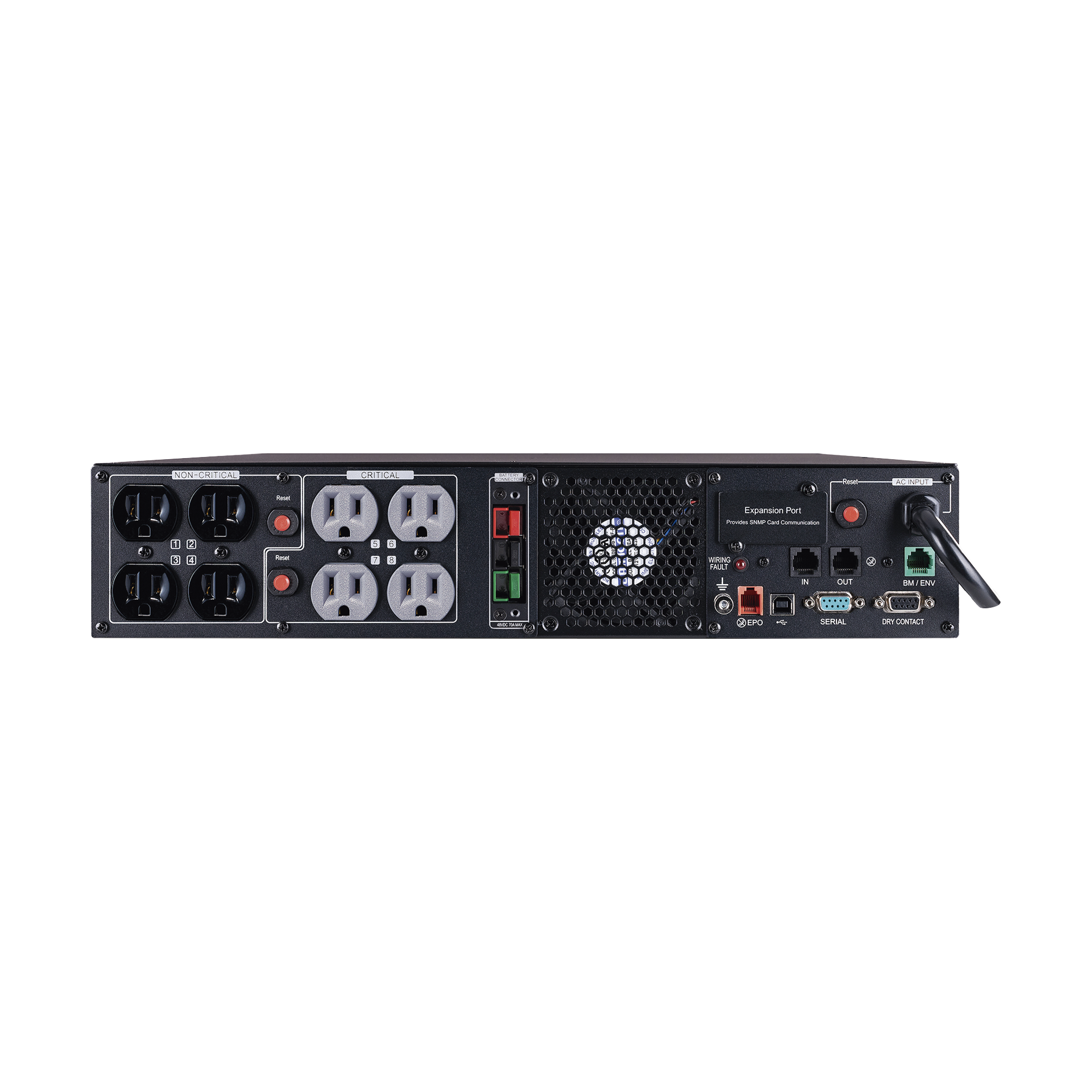 UPS CyberPower PR1500RTXL2U / 1500 VA 1500 W / Línea Interactiva / Onda Senoidal Pura / Rack o Torre 2U / 8 Tomas NEMA 5-15R - Image 2