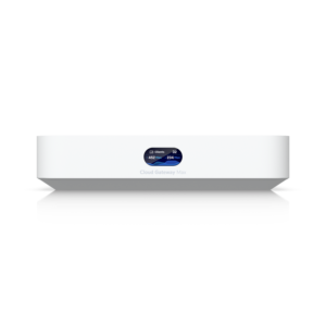 Gateway Ubiquiti UniFi Cloud Gateway Max UCG-MAX / 2.5 GbE / IDS/IPS 2.3 Gbps / 5 Puertos / 30+ Dispositivos / 300+ Clientes / SSD NVMe 512 GB / NVR Integrado / Suite UniFi Completa