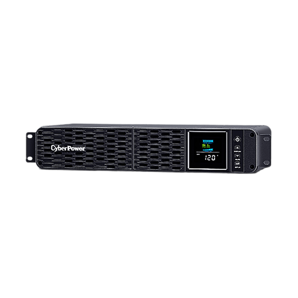 UPS CyberPower CP1500PFCRM2U / 1500 VA 1000 W / Línea Interactiva / Onda Senoidal Pura / Rack o Torre 2U / 8 Tomas NEMA 5-15R