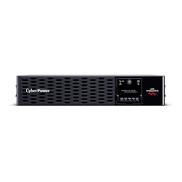 UPS CyberPower PR1500RT2U / 1500 VA 1500 W / Línea Interactiva / Onda Senoidal Pura / Rack o Torre 2U / 8 Tomas NEMA 5-15R